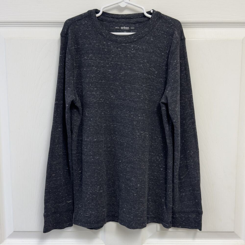 Urban Pipeline Ultimate Thermal Shirt Boy's Size Medium Dark Gray Heather